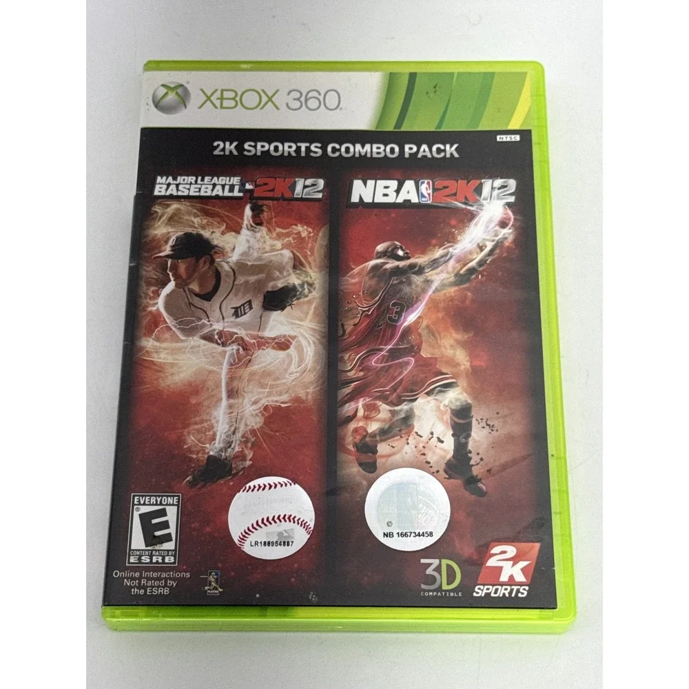 2K Sports NBA 2K12 Michael Jordan Xbox 360 Video Game Combo Pack Sealed Complete